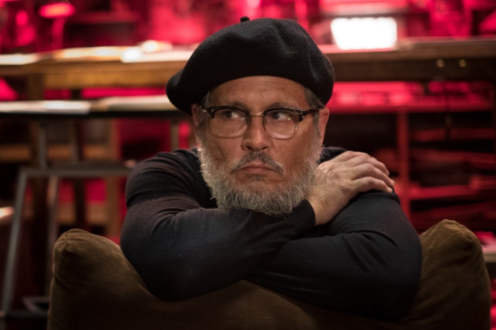 Johnny Depp as photojournalist W. Eugene Smith in a still from Minamata (category: IIB), directed by Andrew Levitas. Bill Nighy and Hiroyuki Sanada co-star.