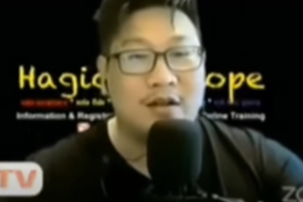 The video featuring a man identifying himself as Jozeph Paul Zhang. Photo: Internet