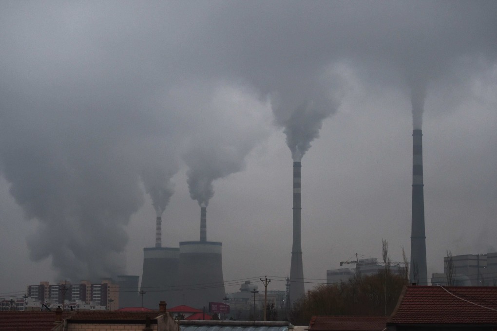 China is responsible for around 28 per cent of global greenhouse gas emissions, while the US accounts for 15 per cent. Photo: AFP