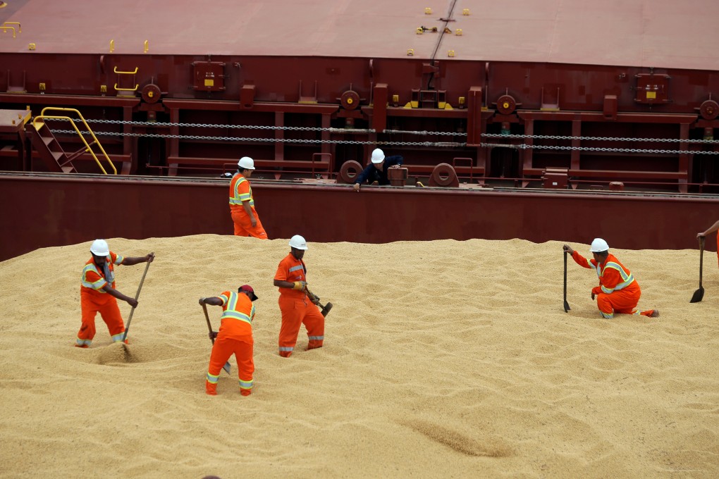 Tuesday’s data provided the first breakdown of imports by origin since China published data earlier this month showing overall imports of soybeans last month climbed 82 per cent to 7.77 million tonnes. Photo: Reuters