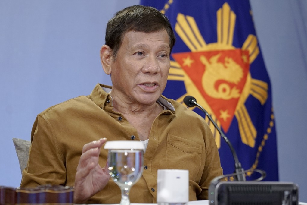 Philippine President Rodrigo Duterte pictured on April 15. Photo: Malacanang Presidential Photographers Division via AP