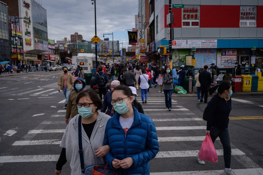 Advocacy groups say anti-Asian hate crimes have risen in the US since the start of the pandemic. Photo: AFP