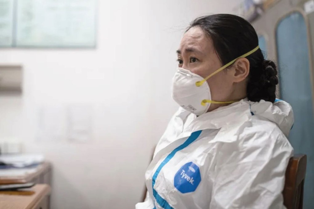 Ai Fen, director of Wuhan’s Central Hospital’s emergency department, has been locked in a month-long dispute with a private hospital group which she claims botched her care, leaving her almost blind in her right eye. Photo: Handout