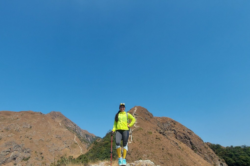 Nuriatul Mu’alifah, an avid hiker and domestic helper, who cleans up rubbish on the trails. Photo: Handout