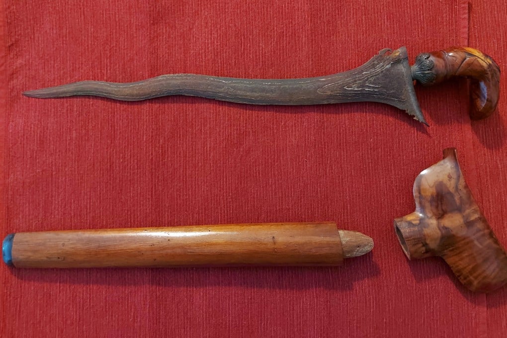Wee Kek Koon’s keris. Photo: courtesy of Wee Kek Koon