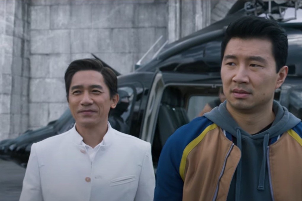 Marvel fields it first Chinese superhero. Tony Leung (left) and Simu Liu in a still from Shang-Chi and the Legend of the Ten Rings. Photo: YouTube
