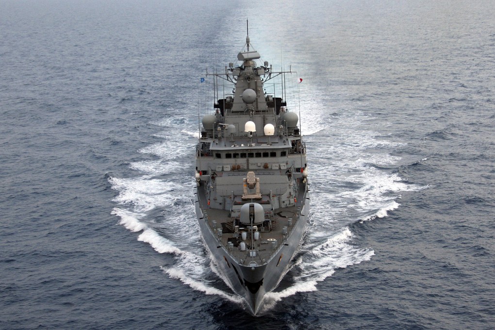 The German frigate Bayern. Photo: AFP