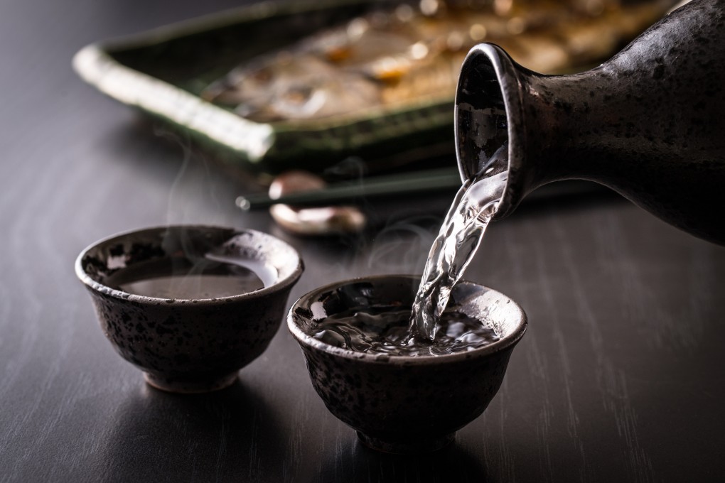 Japanese sake and Pacific saury. Photo: Shutterstock