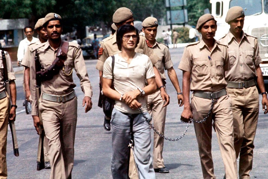 Charles Sobhraj pictured in the custody of Indian police. ‘The Serpent’ spent more than two decades imprisoned in India. Photo: Handout