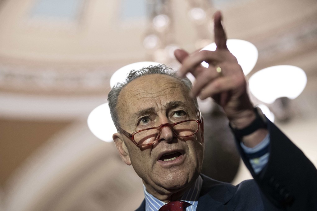 Senate Democratic Leader Chuck Schumer is leading the bipartisan Endless Frontier Act, which seeks to boost US science and technology research to counter the competitive pressure from China. Photo: Agence France-Presse