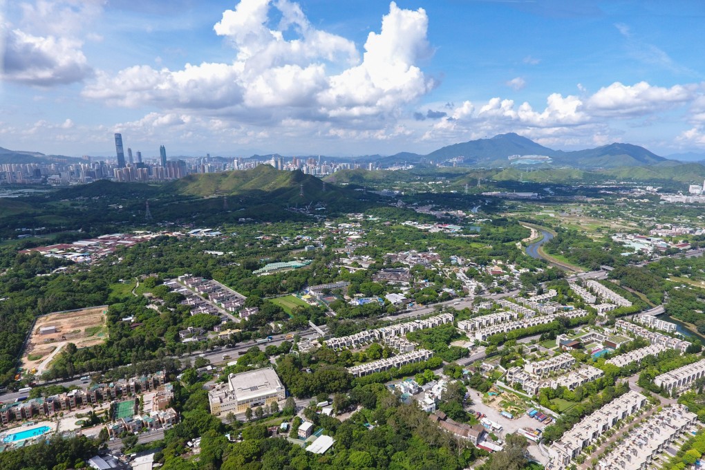 Aerial view of Kwu Tung. The plot bought by SHKP has a gross floor area of 1.19 million sq ft. Photo: Wikipedia