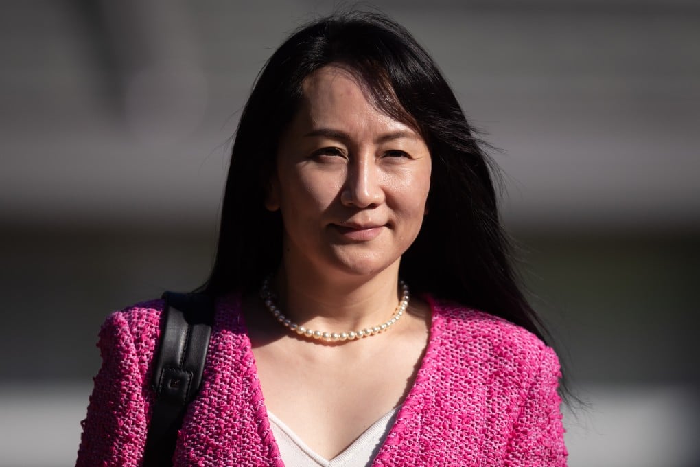 Meng Wanzhou, chief financial officer of Huawei Technologies, in Vancouver, British Columbia, Canada on April 19. Photo: Bloomberg