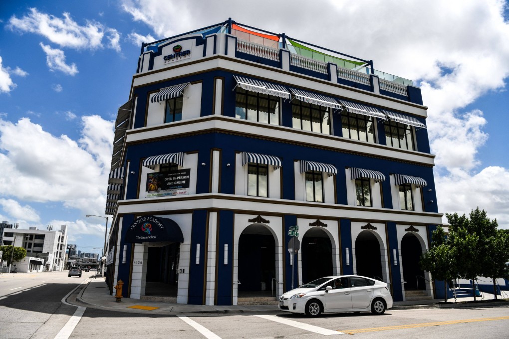 The Centner Academy private school in Miami. Photo: AFP