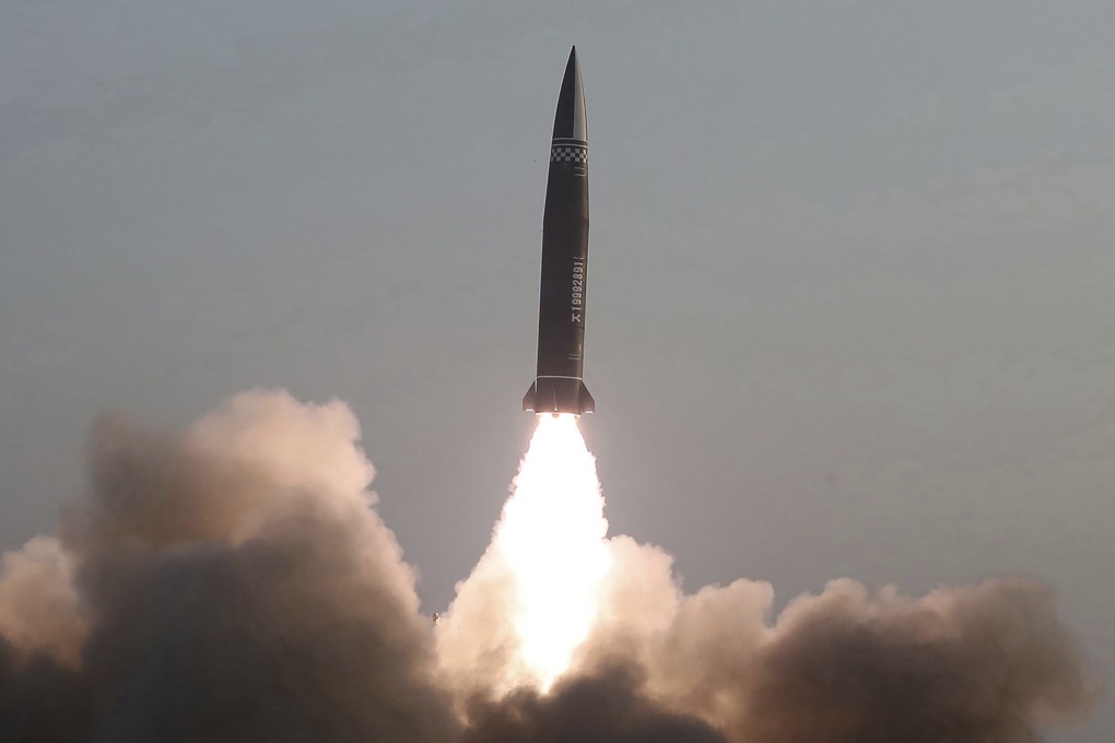 Two North Korean short-range missile firings in March coincided with a PLA naval exercise in the Sea of Japan. Photo: AP