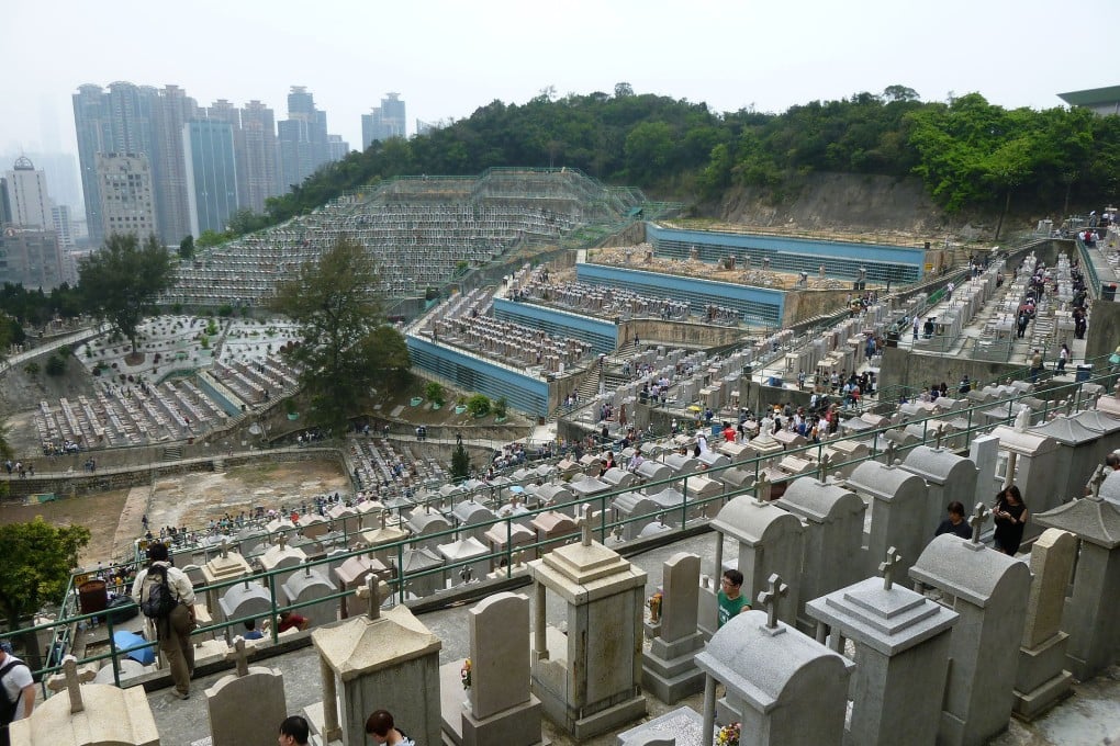 St Raphael’s Catholic Cemetery in Cheung Sha Wan on September 2, 2018. Photo: Handout