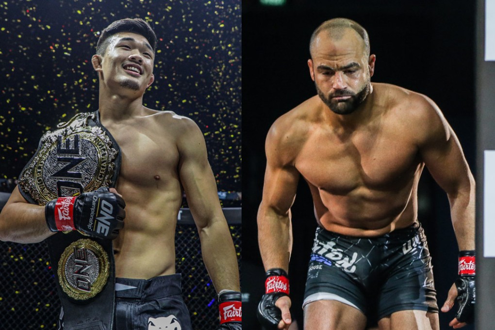 Christian Lee (left) celebrates after his win against Timofey Nastyukhin. Eddie Alvarez (right) is looking to get the next title shot. Photos: ONE Championship