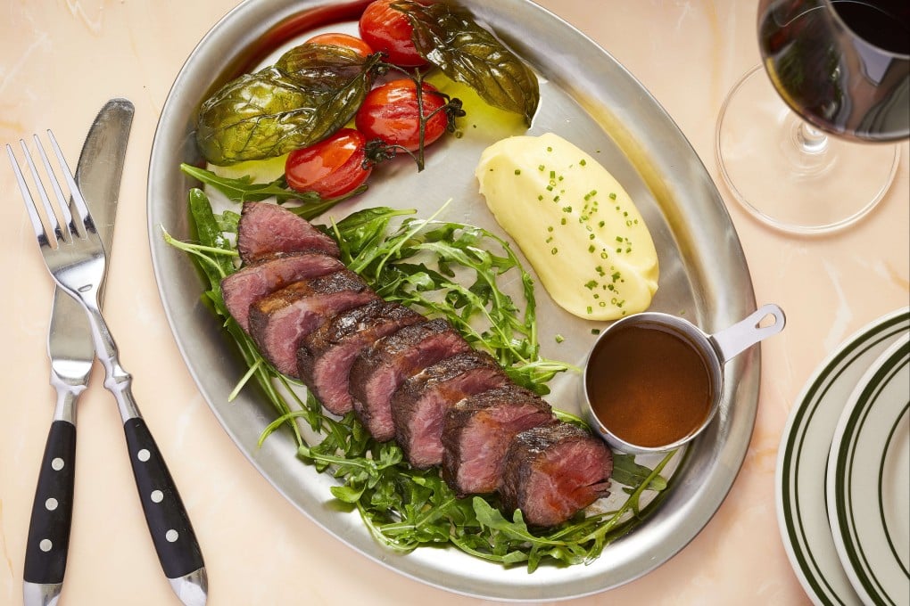 Steak tagliata with mash at Casa Cucina & Bar. Photo: handout