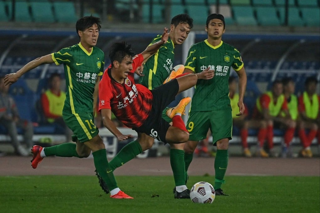 Slaven Bilic’s Beijing Guoan suffered a second straight league defeat, this time against Shanghai Port. Photo: AFP