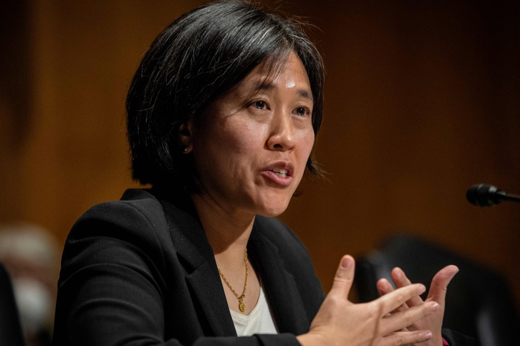 US Trade Representative Katherine Tai says China’s performance in the phase one trade deal is in the process of being scrutinised. Photo: AFP