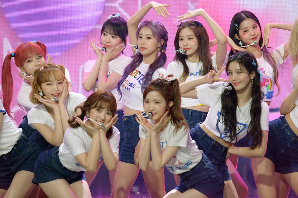 Iz*One, who disbanded on Thursday. Fans knew the K-pop girl group were not supposed to be continuing beyond April, but had been holding out for news of an extension. Photo: Getty Images