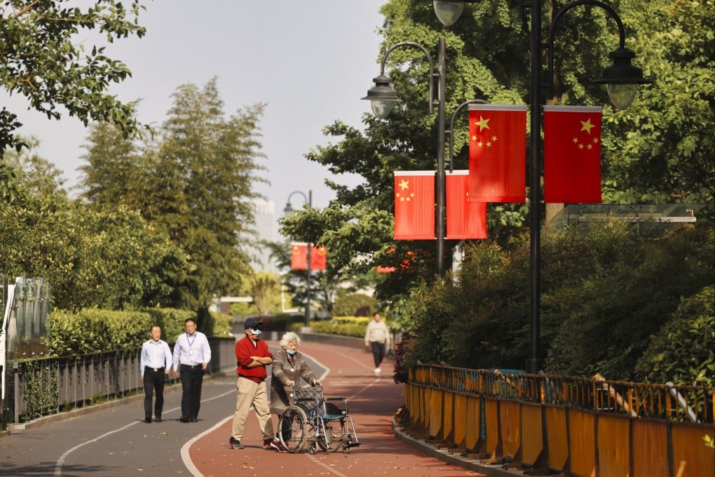 China’s non-manufacturing purchasing managers’ index (PMI) – a gauge of sentiment in the service and construction sectors – fell to 54.9 in April from 56.3 in March. Photo: EPA-EFE