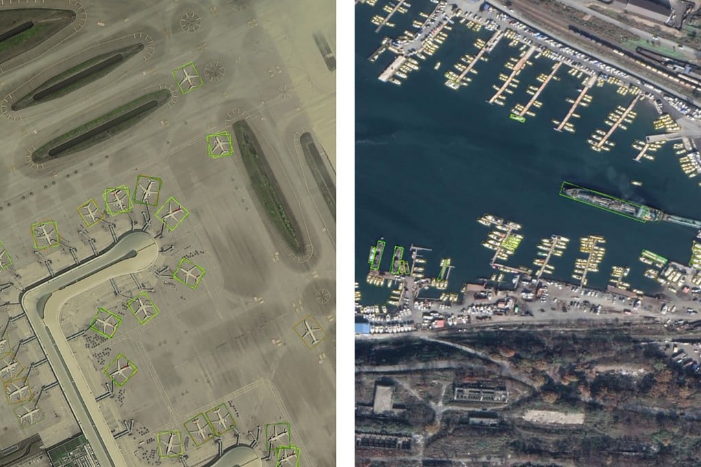 The images were compiled with the help of access to China’s new Gaofen observation satellites. Photo: Chinese Academy of Sciences