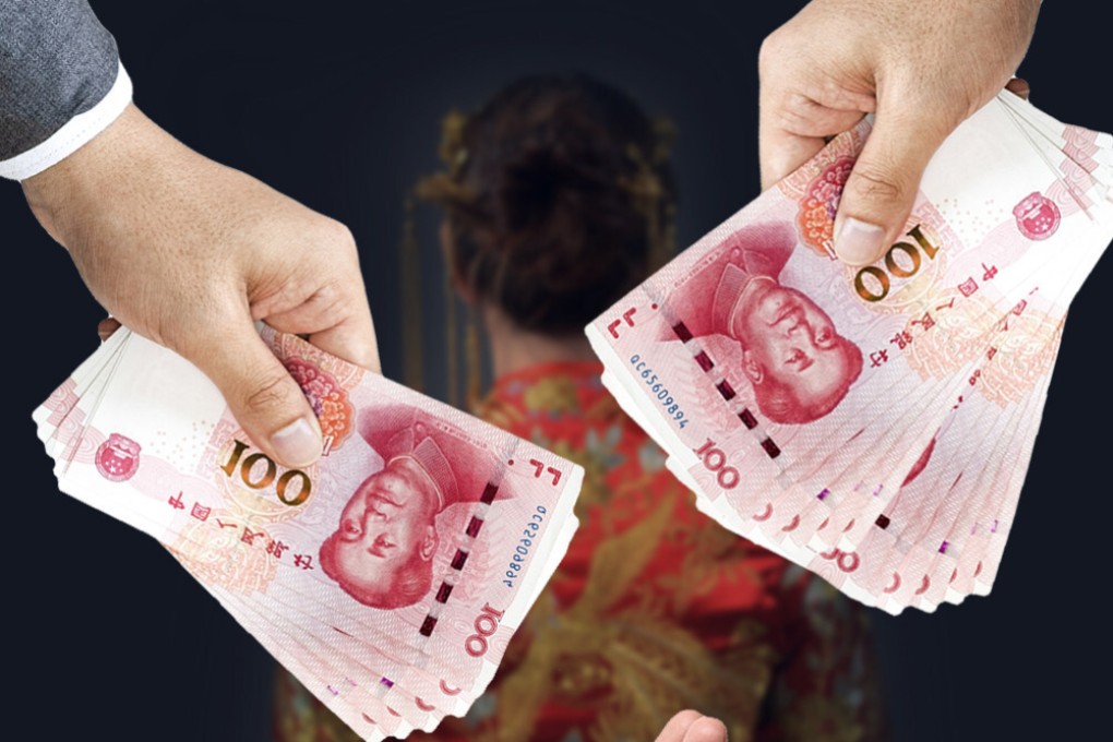 A child bride in China was twice sold from the age of 13 onwards and ended up pregnant. Illustration: Tom Leung