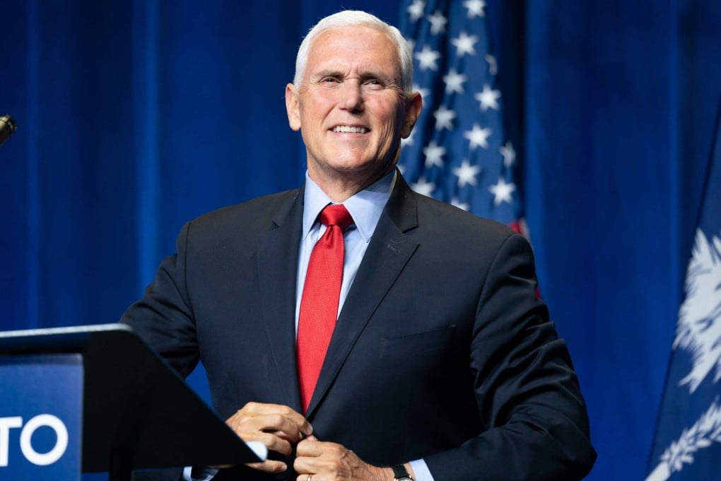 Former US vice-president Mike Pence. Photo: AFP