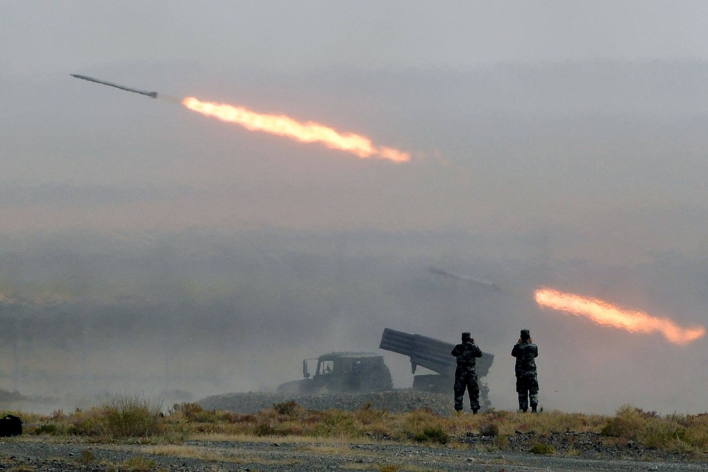 The two former Soviet republics blamed each other for escalating the conflict that has simmered for decades. File photo: AFP