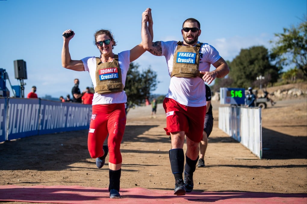Tia-Clair Toomey and Mat Fraser stand head and shoulders above the rest of the CrossFit field in the new documentary poster. Photo: CrossFit Games