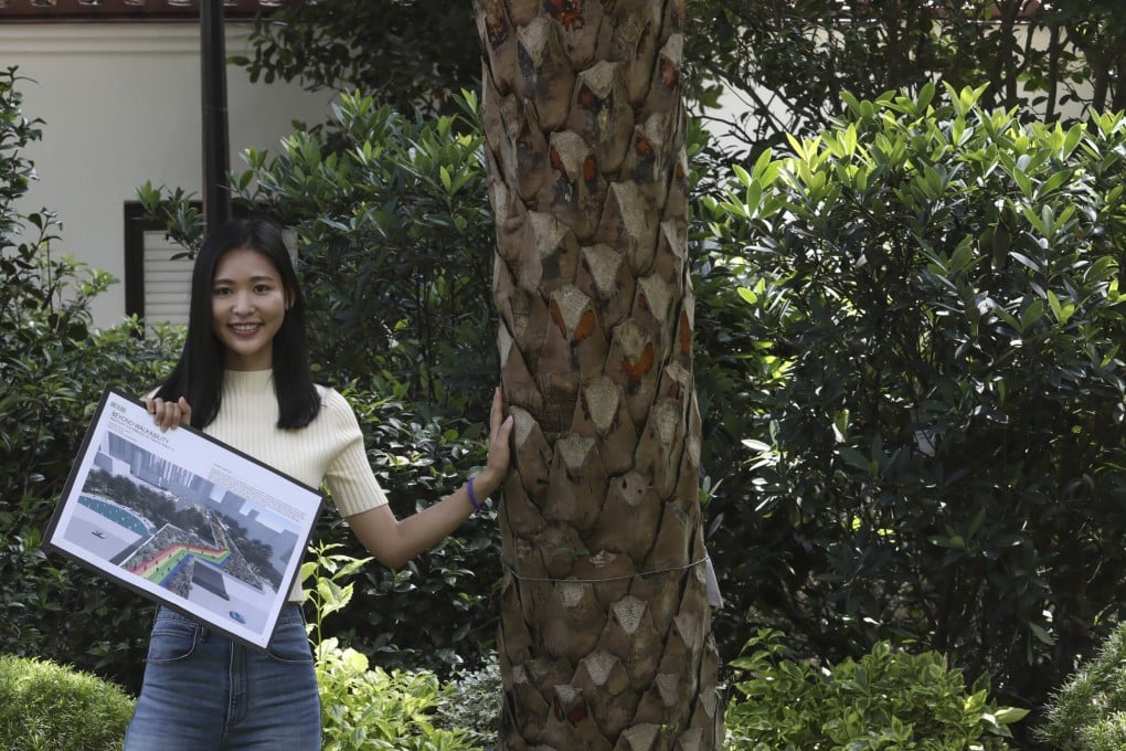 Landscape architect Miki Choy, who retrained with the Vocational Training Council in Hong Kong after a earning a university degree in communications and working as a reporter and TV production assistant. Photo: Jonathan Wong