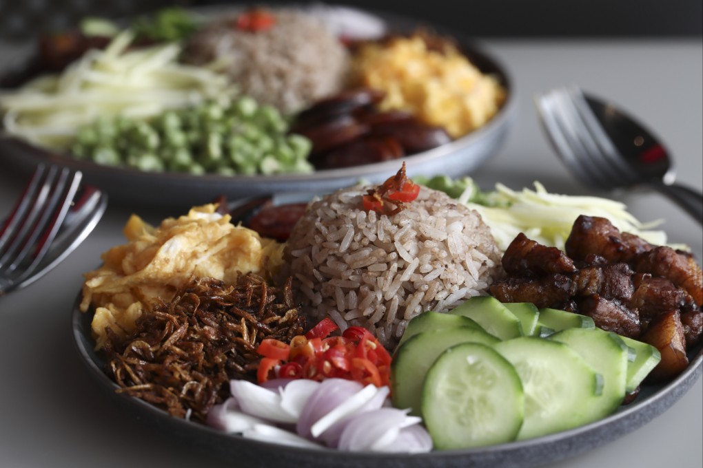 Thai shrimp paste fried rice (khao kluk kapi) a colourful dish bursting with flavour. Photo: Jonathan Wong