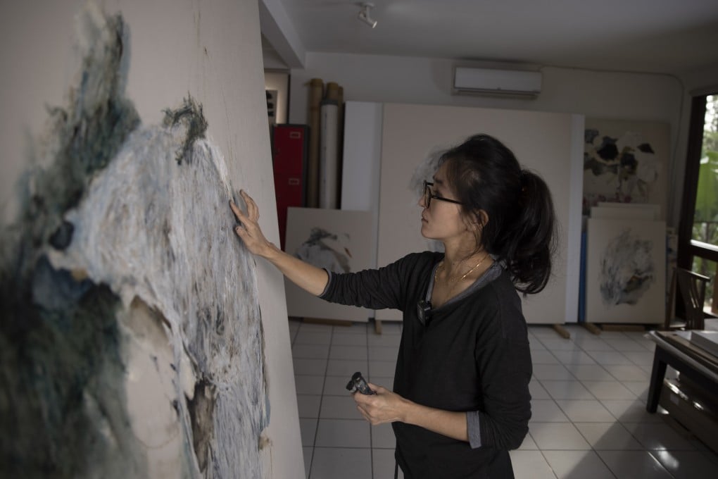 Christine Ay Tjoe reaches into her pandemic experiences for her first solo exhibition in Hong Kong, “Spinning in the Desert”. Photo: Wowo Wahono