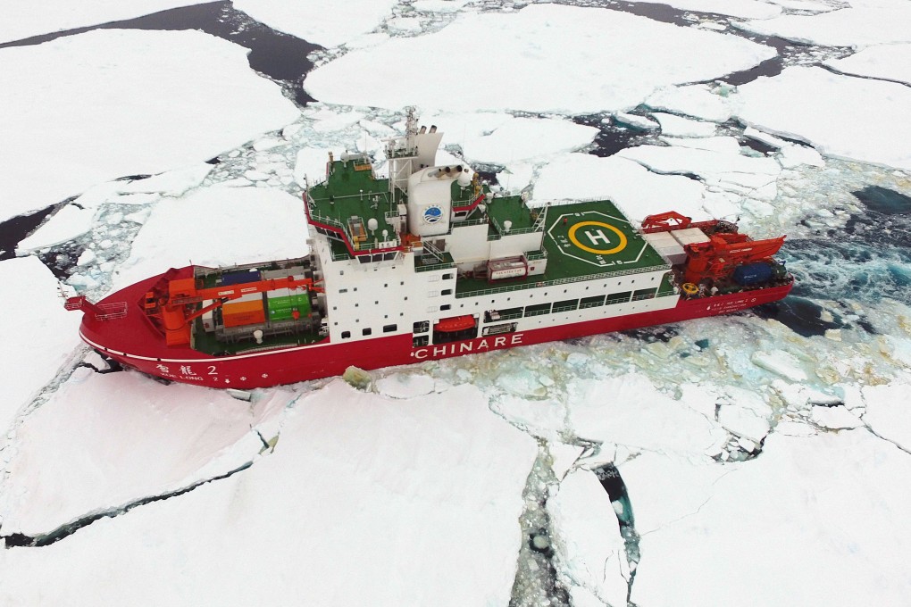China’s polar icebreaker Xuelong 2, or Snow Dragon 2. Photo: Xinhua