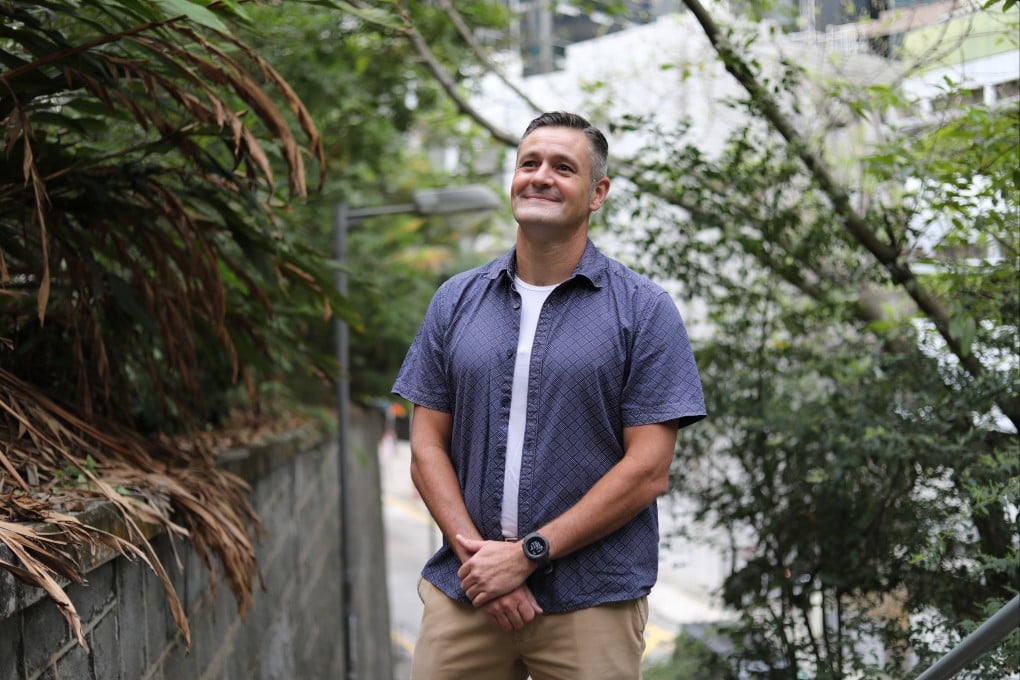 David Begbie, director of Hong Kong-based NGO Crossroads Foundation, in Central. Photo: May Tse