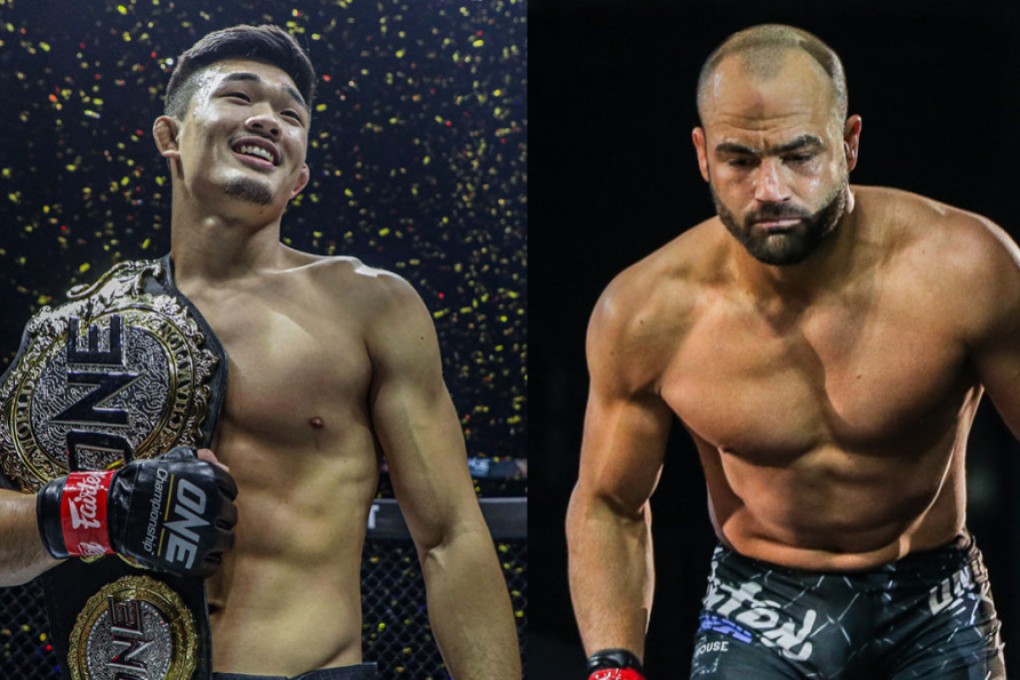 Christian Lee (left) celebrates after his win against Timofey Nastyukhin. Eddie Alvarez (right) is looking to get the next title shot. Photos: ONE Championship