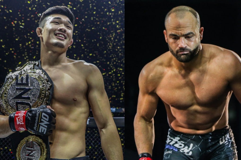 Christian Lee (left) celebrates after his win against Timofey Nastyukhin. Eddie Alvarez (right) is looking to get the next title shot. Photos: ONE Championship