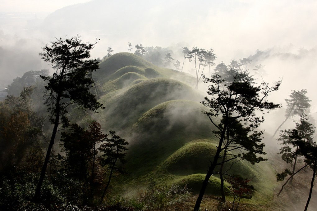 The Dae Gaya burial mounds in Goryeong, South Korea. Photo: Handout