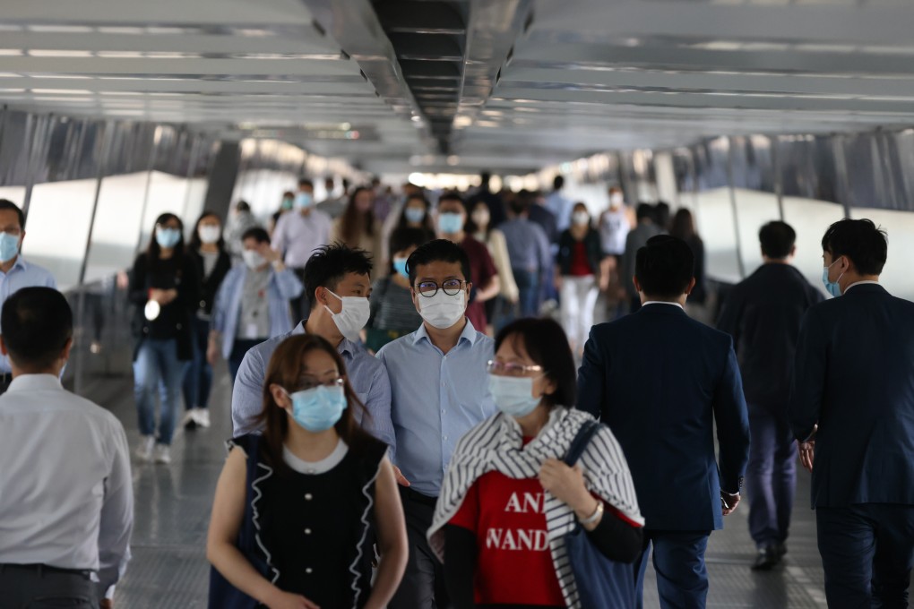 Hong Kong’s Central business district. Investors have flocked to the city’s  latest offering of inflation-linked debt, known as iBonds. Photo: Nora Tam