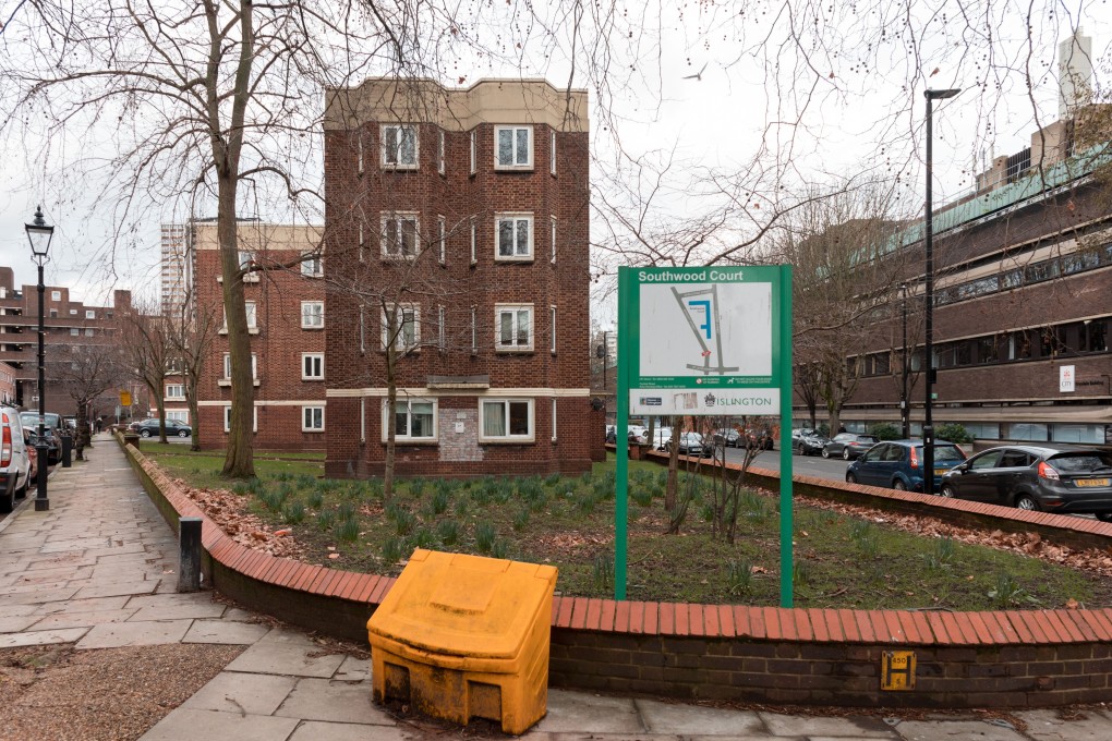 A council estate in north London of the type providing social housing for Britons, and potentially Hong Kong BN(O) holders. Photo: Getty Images