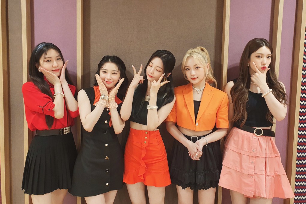 Rocket Punch. The six-member K-pop group, temporarily down to five talk about their single Ring Ring.