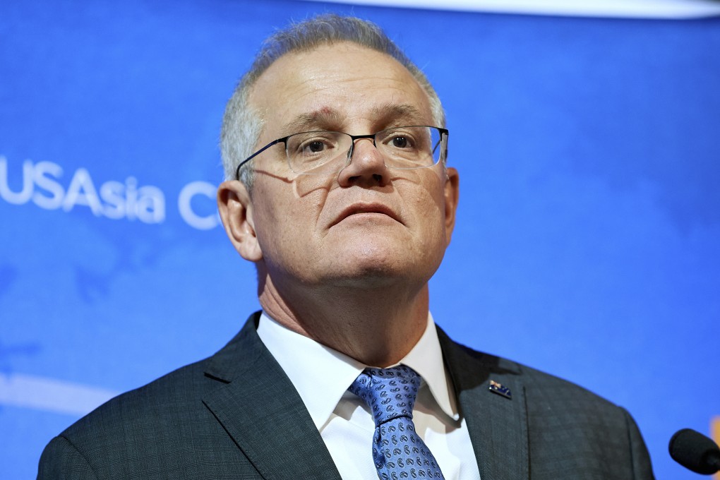 Australia’s Prime Minister Scott Morrison. Photo: AAP Image via AP