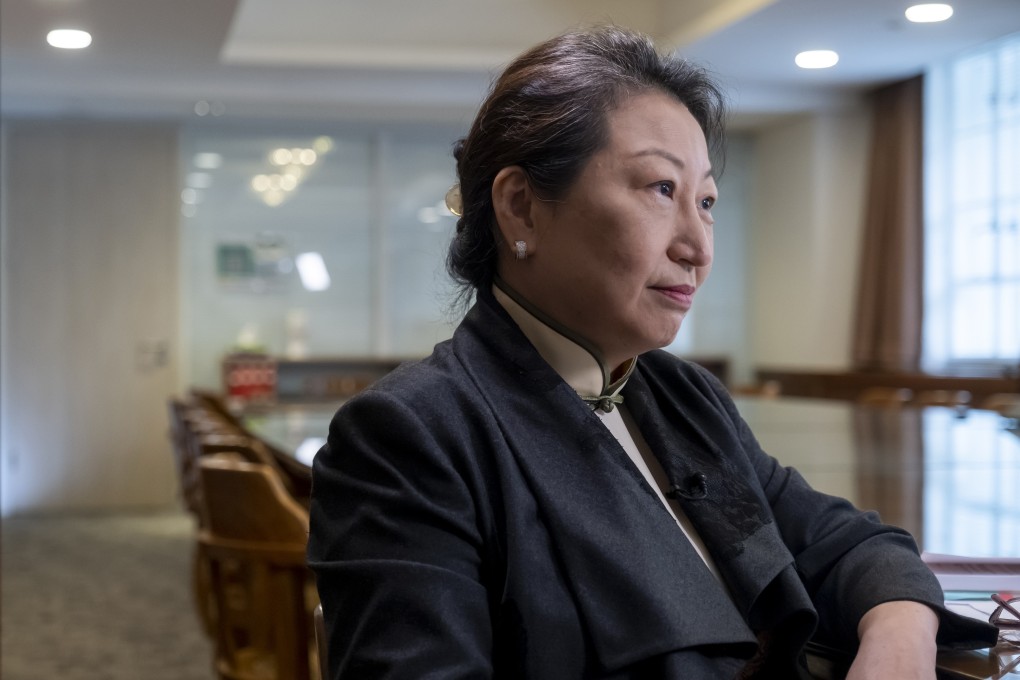 Teresa Cheng, Hong Kong’s secretary for justice. Photo: Bloomberg