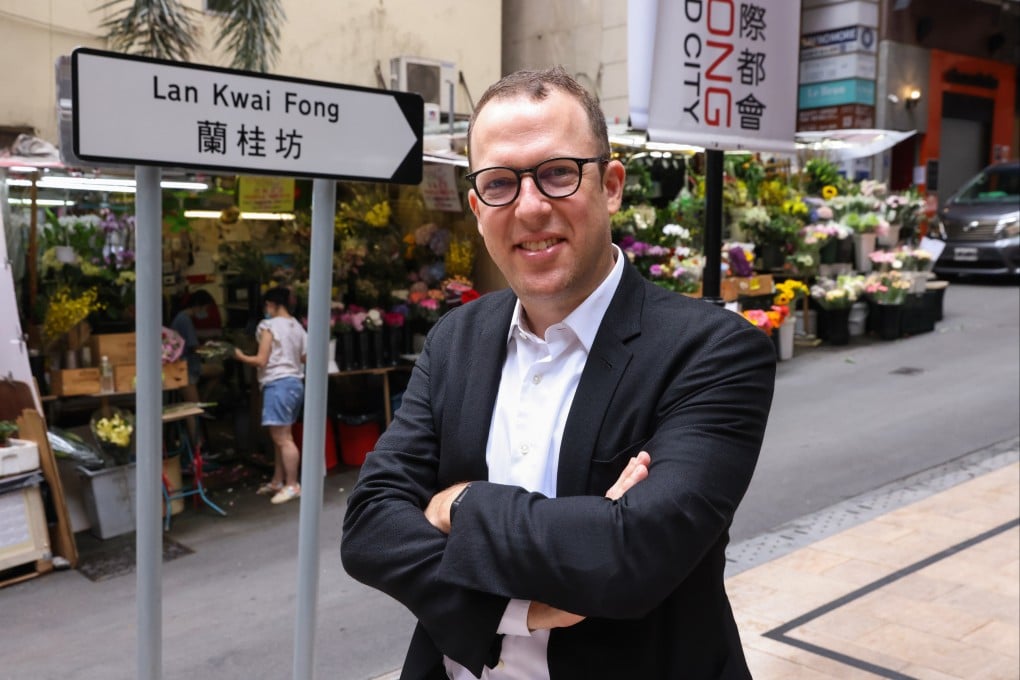 Jonathan Zeman, CEO of Lan Kwai Fong Group, says he believes the area is poised for a revival. Photo: K. Y. Cheng