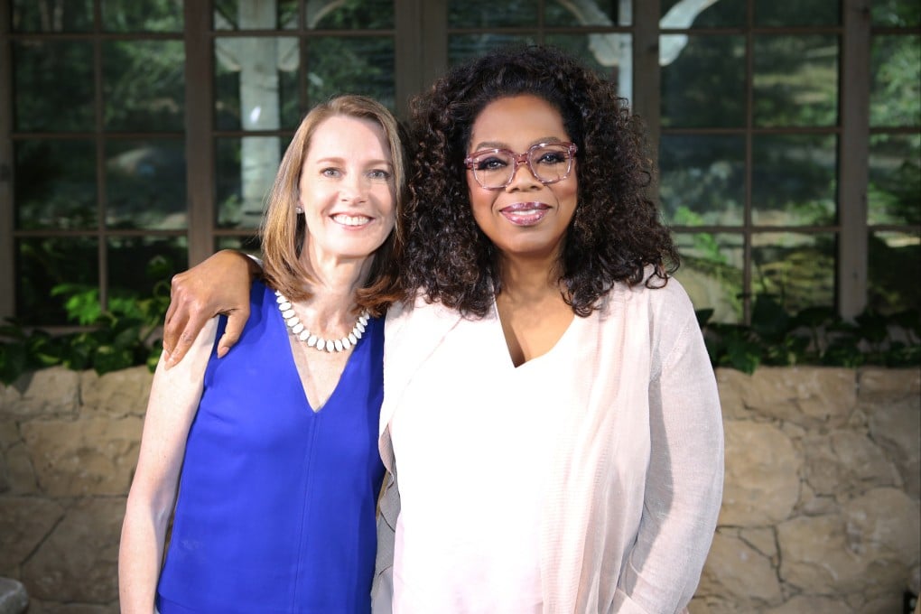 Gretchen Rubin, who wrote The Four Tendencies, with Oprah Winfrey. Photo: Gretchen Rubin