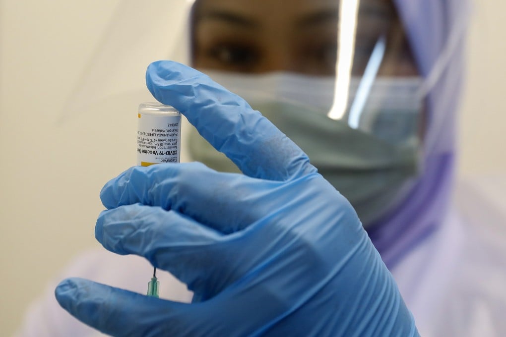 A nurse prepares to administer the Sinovac vaccine at Bukit Jalil, outside Kuala Lumpur. Photo: EPA-EFE