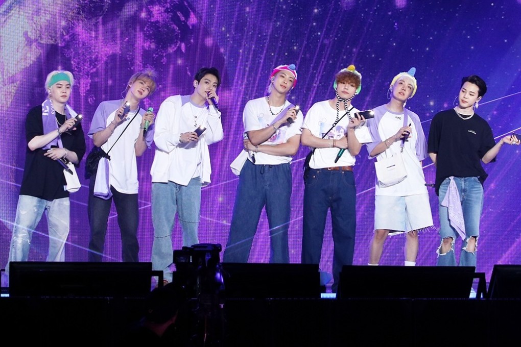 BTS gave the “Sowoozoo” online concerts as part of celebrations of the K-pop boy band’s eight years of music making. Photo: Hybe