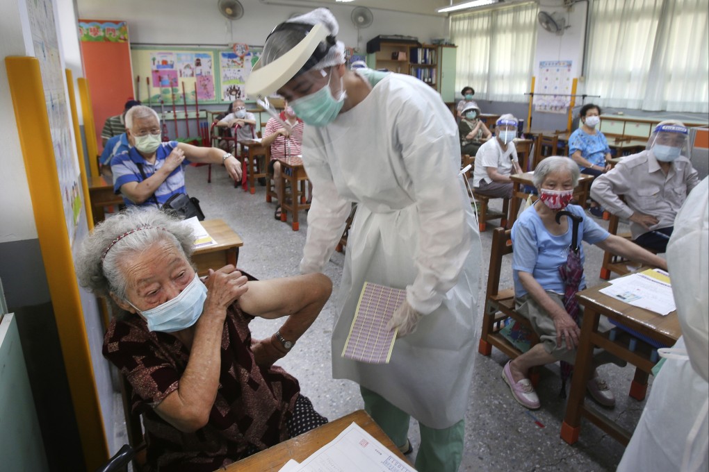 Taiwan is expected to approve two locally-developed Covid-19 vaccines in the next few months. Photo: AP