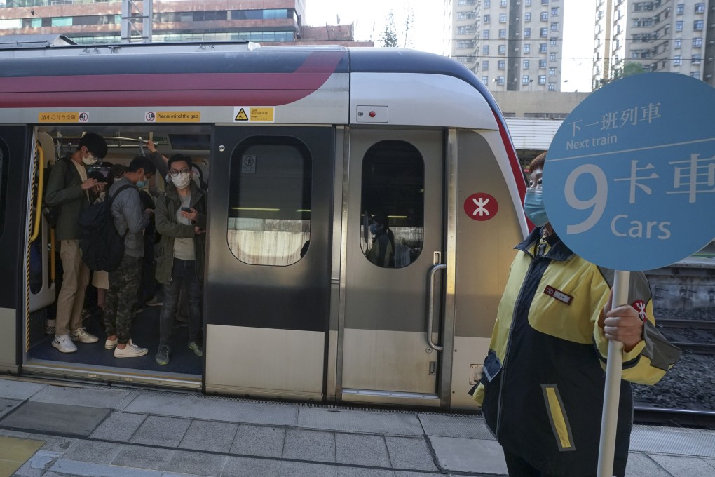 MTR Corp has introduced nine-carriage trains on the East Rail line since February 6. Photo: Felix Wong