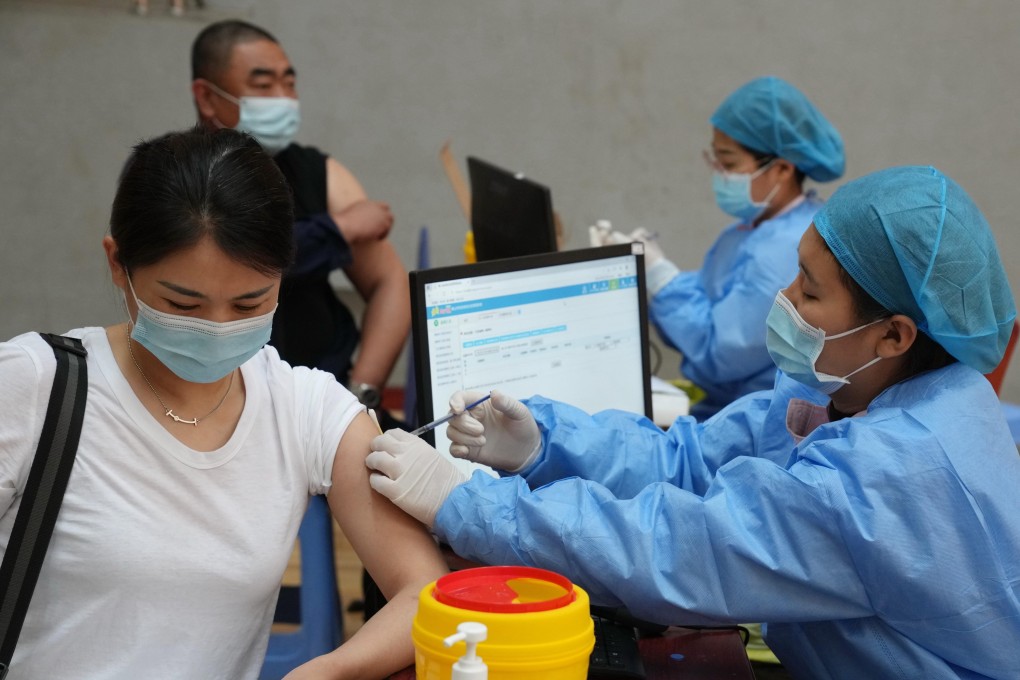 Hong Kong is lagging mainland China in the drive to vaccinate people. Photo: Xinhua